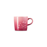 Le Creuset La Jardin Stoneware 200ml Cappuccino Mug - Rose Quartz