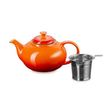Le Creuset Stoneware Classic Teapot with Infuser - Volcanic