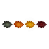 Le Creuset Stoneware Oak Leaf Mini Dishes - Set of 4