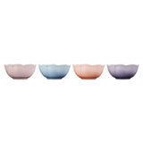 Le Creuset Stoneware Set of 4 160ml Petal Bowls