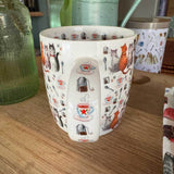 Alex Clark 400ml New Bone China Mug - Cat And Tea