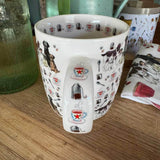 Alex Clark 400ml New Bone China Mug - Dog And Tea