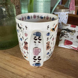 Alex Clark 400ml New Bone China Mug - Dog And Coffee