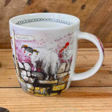Alex Clark 400ml New Bone China Mug - Stone Wall
