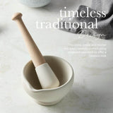 Milton Brooks Porcelain 142ml Mortar & Pestle - Size 0