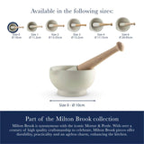 Milton Brooks Porcelain 142ml Mortar & Pestle - Size 0