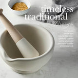 Milton Brooks Porcelain 946ml Mortar & Pestle - Size 6