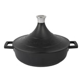 MasterClass Cast Aluminium 4L Non-Stick Tagine - Black