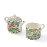 Morris & Co Porcelain Tea For One - Strawberry Thief