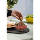 Mikasa 12cm Stoneware Nibble Bowl - Grey Floral