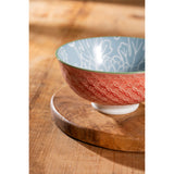 Mikasa 12cm Stoneware Nibble Bowl - Grey Floral
