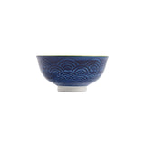 Mikasa 12cm Stoneware Nibble Bowl - Blue/Red Arc