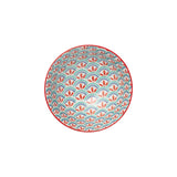 Mikasa 12cm Stoneware Nibble Bowl - Blue/Green Geometric
