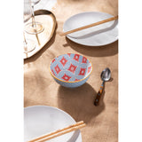 Mikasa 12cm Stoneware Nibble Bowl - Blue Mosaic