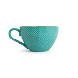Mikasa Stoneware 330ml Mug - Indigo Chevron