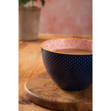 Mikasa Stoneware 330ml Mug - Blue/Red Arc