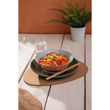 Mikasa 21cm Stoneware Ramen Bowl - Grey Floral