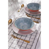 Mikasa 21cm Stoneware Ramen Bowl - Grey Floral