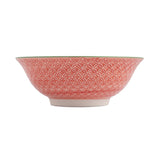 Mikasa 21cm Stoneware Ramen Bowl - Grey Floral
