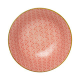 Mikasa 21cm Stoneware Ramen Bowl - Blue/Red Arc