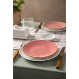 Mikasa 18cm Stoneware Small Plate - Red Arc