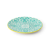 Mikasa 18cm Stoneware Small Plate - Blue/Yellow Geometric