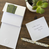 Alex Clark Mini Magnetic Notepad - Wellies