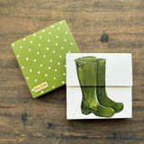 Alex Clark Mini Magnetic Notepad - Wellies