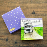 Alex Clark Mini Magnetic Note Pad - Adventure Starts Here