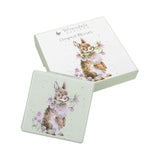 Wrendale Designs by Hannah Dale Compact Mirror - Head Clover Heels - Rabbit