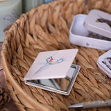 Wrendale Designs by Hannah Dale Compact Mirror - Wisteria Wishes - Hummingbird