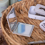 Wrendale Designs by Hannah Dale Compact Mirror - Wisteria Wishes - Hummingbird