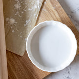 Maxwell & Williams Basics 13cm Flan Dish - White