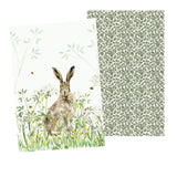 National Trust Set Of 2 100% Organic Cotton Tea Towels - Hare & Nature