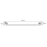 Robert Welch Oblique 18|10 Stainless Steel Single Towel Rail