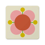 Orla Kiely Set Of 6 Coasters - Atomic Flower