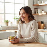 Orla Kiely 275ml Aura Stacking Mug - Orange