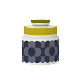 Orla Kiely 12cm Retro Stripe Storage Jar - Yellow