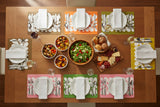 Orla Kiely Set Of 6 Placemats - Sycamore Stripe