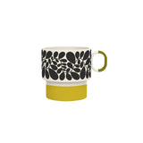 Orla Kiely 275ml Sycamore Stripe Stacking Mug - Yellow