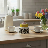 Orla Kiely Sycamore Stripe Sugar Bowl - Yellow