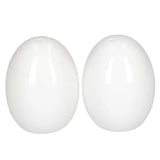 La Porcellana Bianca Menage Egg-Shaped Salt & Pepper Shakers