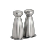 Robert Welch Palm Small Stainless Steel Salt & Pepper Mills With Tray - Satin