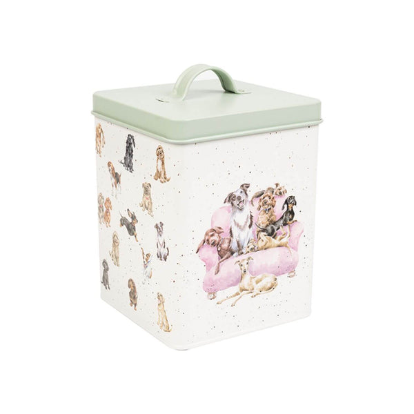 Wrendale Designs by Hannah Dale Square Dog Treat Tin