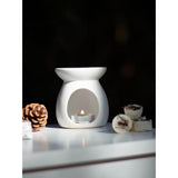 Freckleface Classic Wax Melter / Oil Burner - White