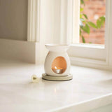 Freckleface Classic Wax Melter / Oil Burner - White