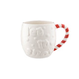 Price & Kensington Christmas 510ml Ceramic Mug - Candy Cane