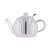 Price & Kensington Luxe 1 Litre Glass Teapot - White