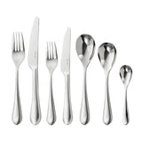 Robert Welch Quinton Bright Stainless Steel Cutlery Set - 56 Piece