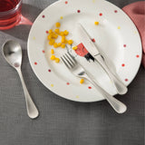 Robert Welch RW2 Satin 42-Piece Stainless Steel Cutlery Set with 4 Free Steak Knives